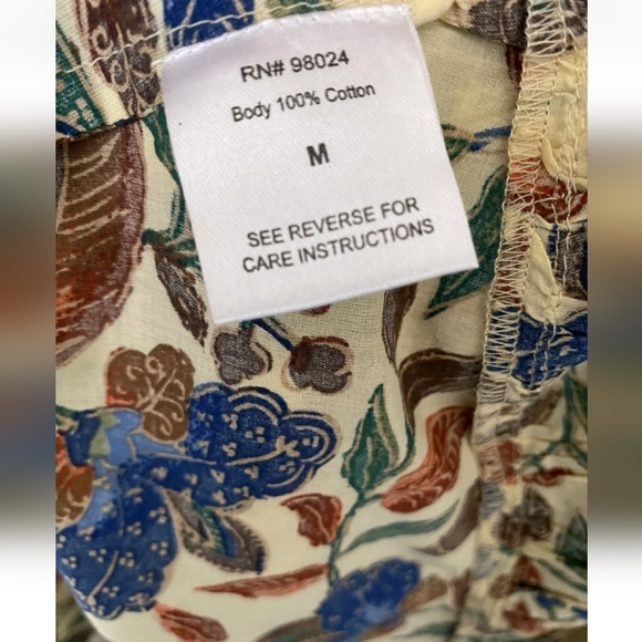 House of Harlow 1960 Multicolor Floral Backless Dress Size M NWOT - Picture 7 of 8